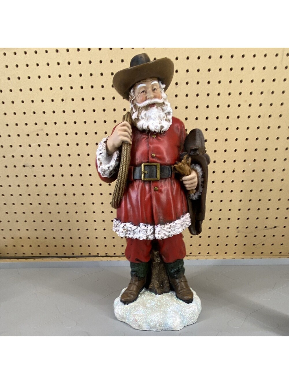 Joseph's Studio Cowboy Santa Figure  16 Inch